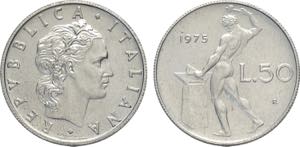 Repubblica Italiana, Monetazione in Lire ... 