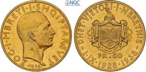 Albania, Ahmet Bey Zogu (1925-1939), 50 ... 