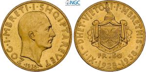 Albania, Ahmet Bey Zogu (1925-1939), 50 ... 