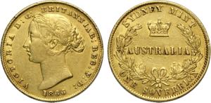 Australia, Victoria (1837-1901), Sovereign ... 