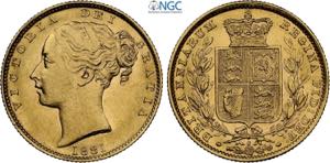 Australia, Victoria (1837-1901), Shield ... 