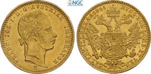 Austria, Franz Joseph I (1848-1916), Ducat ... 