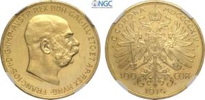 Austria, Franz Joseph I (1848-1916), 100 ... 
