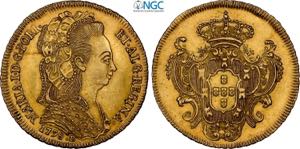 Brazil, Maria I (1786-1816), 6400 Reis ... 
