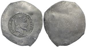 France, Napoleon III (1852-1870), Uniface ... 