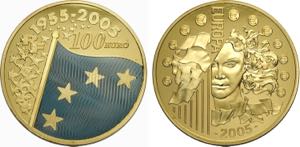 France, Fifth Republic (1958-), 100 Euro ... 