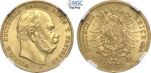 Germany Prussia, Wilhelm I (1861-1888), 10 ... 