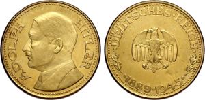 Germany, Medal Adolf Hitler 1889-1945 ... 