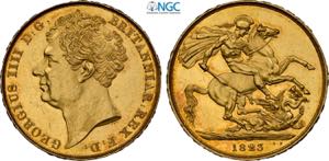 Great Britain, George IV (1820-1830), 2 ... 