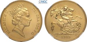 Great Britain, Elizabeth II (1952-2022), 5 ... 