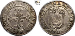 Venezia, Paolo Renier (1779-1789), 1/2 Scudo ... 