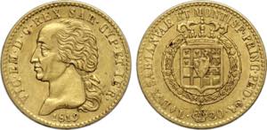 Savoia, Vittorio Emanuele I (1802-1821), 20 ... 