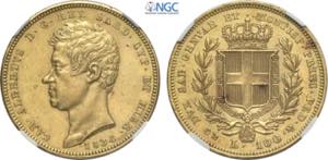 Savoia, Carlo Alberto (1831-1849), 100 Lire ... 