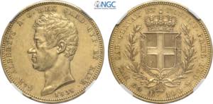 Savoia, Carlo Alberto (1831-1849), 100 Lire ... 