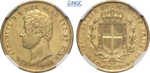 Savoia, Carlo Alberto (1831-1849), 20 Lire ... 