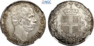 Regno dItalia, Umberto I (1878-1900), 5 ... 