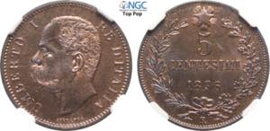 Regno dItalia, Umberto I (1878-1900), 5 ... 