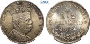 Regno dItalia, Umberto I Colonia Eritrea ... 