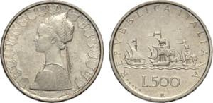 Repubblica Italiana, Monetazione in Lire ... 