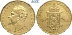 Bulgaria, Ferdinand I (1887-1918), 100 Leva ... 
