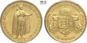 Hungary, Franz Joseph I (1848-1916), 20 ... 