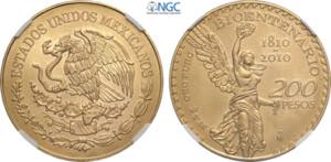 Mexico, United Mexican States (1823-), 200 ... 