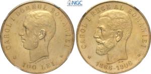 Romania, Carol I (1866-1914), 100 Lei 1906, ... 