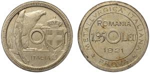 Romania, Ferdinand I (1914-1927), Nickel ... 