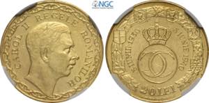 Romania, Carol II (1930-1940), 20 Lei 1940 ... 