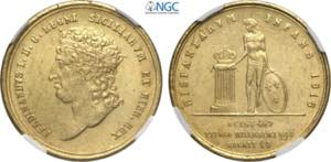 Napoli, Ferdinando I di Borbone (1816-1825), ... 