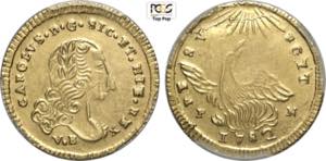 Palermo, Carlo di Borbone (1734-1759), Oncia ... 