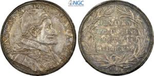 Roma, Innocenzo XI (1676-1689), Piastra ... 