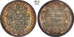 Roma, Innocenzo XI (1676-1689), Testone ... 