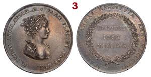 Ducato di Parma - Maria Luisa, medaglia ... 