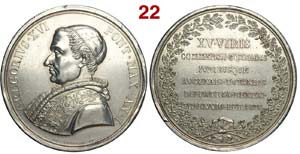Gregorio XVI - Medaglia anno I, data come ... 