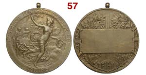 Torino - Medaglia premio della FIAT Fabbrica ... 