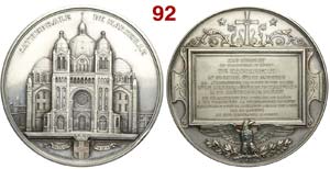 Francia - Napoleone III medaglia in omaggio ... 