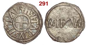 Venezia - Lotario I (840-855) - Denaro - ... 