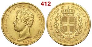 Savoia - Carlo Alberto - 50 Lire 1836 - RR ... 
