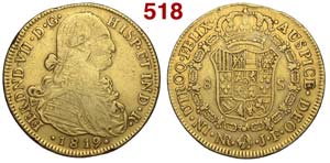 Colombia - Ferdinand VII - 8 Escudos 1819 NR ... 