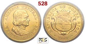 Costa Rica - Republic - 20 Colones 1900 - AU ... 