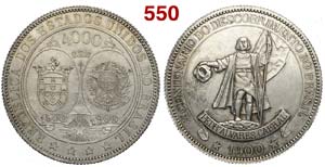 Brazil - Republic - 4000 Reis 1900 - KM502.2 ... 