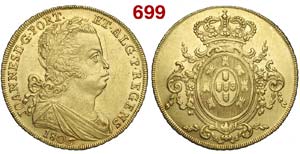 Portugal - Joao VI - 6400 Reis 1806 - AU g. ... 