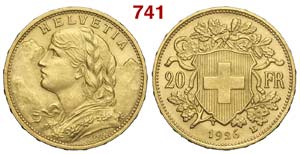 Switzerland - Confederation - 20 Francs 1926 ... 