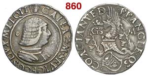 Milano - Galeazzo Maria Sforza (1466-1476) - ... 