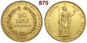 Milano - Governo Provvisorio - 20 Lire 1848 ... 