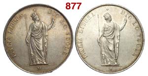 Milano - Governo Provvisorio - 5 Lire 1848 ... 