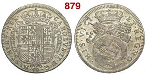 Napoli - Carlo II - Tarì 1684 - AG g. 5,64 ... 