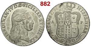 Napoli – Ferdinando IV - Piastra 1798 – ... 