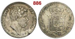 Napoli - Ferdinando II - Tarì 1856 - AG mm ... 